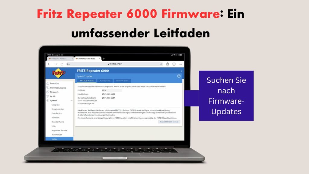Fritz Repeater 6000 Firmware